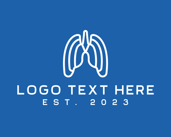 Lung Cancer logo example 2