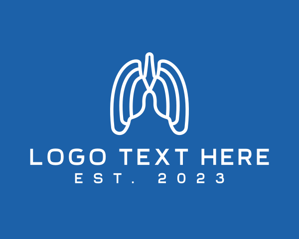 Pulmonology logo example 4