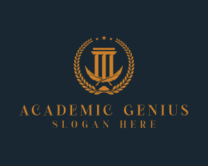 Academic University School logo design