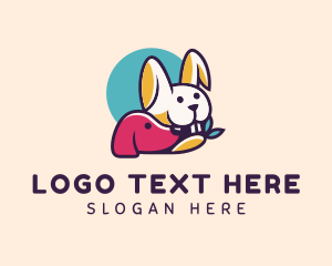 Dog Rabbit Pet  Logo