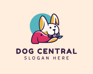 Dog Rabbit Pet  logo design