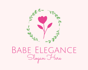 Elegant Rose Emblem logo design