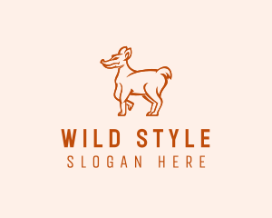 Wild Coyote Zoo logo design