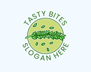 Herb Branch Leaf logo design