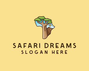 African Tree Africa logo design