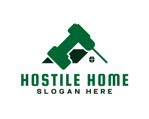 Home Handyman Drill  logo design