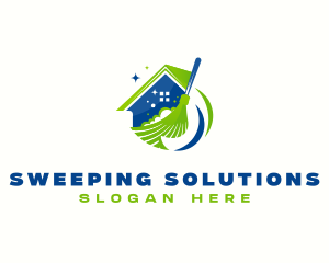 Sweep Cleaning Broom logo