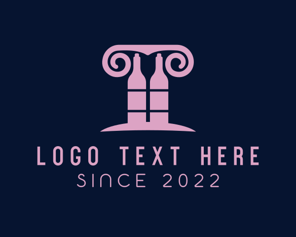 Red Wine logo example 3