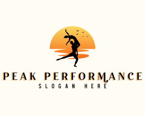 Ballet Dance Performance logo design