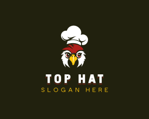 Rooster Chicken Chef logo design