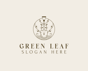 Garden Leaf Plant logo design