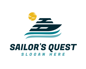 Ocean Yacht Trip logo design