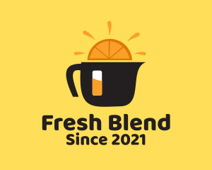 Fresh Orange Pitcher  logo design