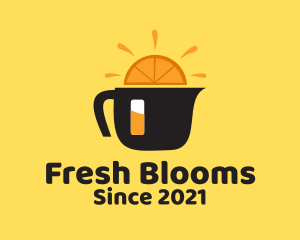 Fresh Orange Pitcher  logo design