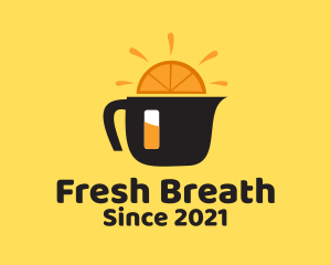 Fresh Orange Pitcher  logo design