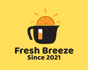 Fresh Orange Pitcher  logo design