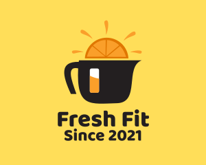 Fresh Orange Pitcher  logo design