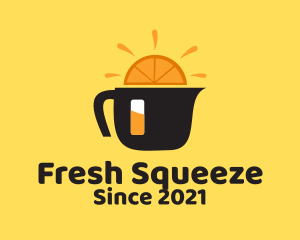 Fresh Orange Pitcher  logo design