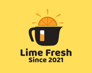 Fresh Orange Pitcher  logo design