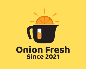 Fresh Orange Pitcher  logo design