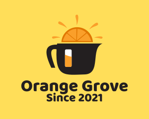 Fresh Orange Pitcher  logo design