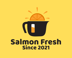 Fresh Orange Pitcher  logo design