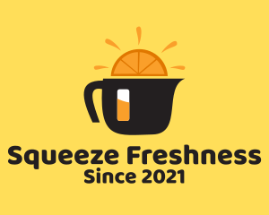 Fresh Orange Pitcher  logo design