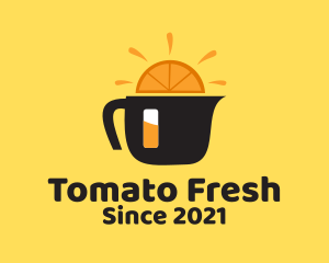 Fresh Orange Pitcher  logo design