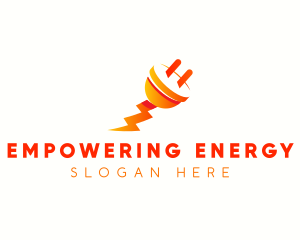 Plug Volt Electricity logo design