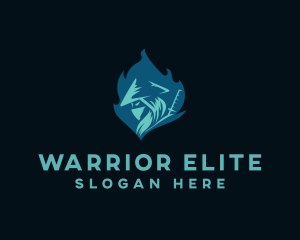 Ninja Warrior Clan logo design