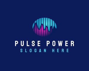 Graph Wave Tune Pulse logo design