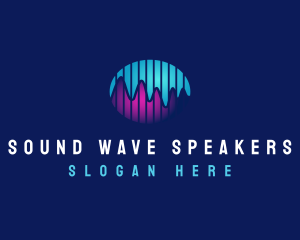 Graph Wave Tune Pulse logo design