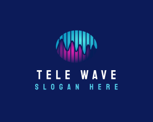 Graph Wave Tune Pulse logo design