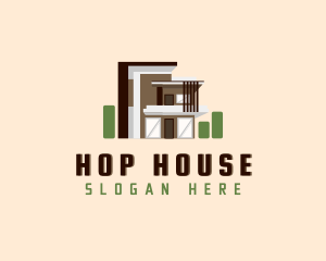 Residential Property House logo design