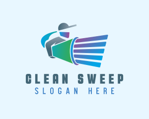 Clean Power Washing logo design