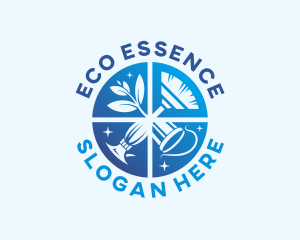 Housekeeping Eco Cleaning logo design