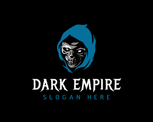 Dark Skull Reaper logo design