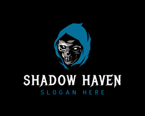 Dark Skull Reaper logo design