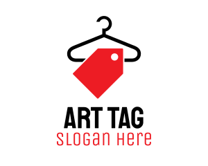 Hanger Apparel Tag  logo design