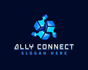Digital Data Connect logo design