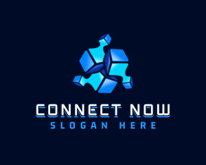 Digital Data Connect logo design