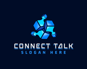 Digital Data Connect logo design