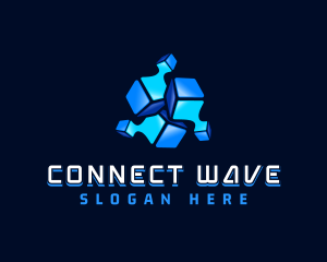 Digital Data Connect logo design