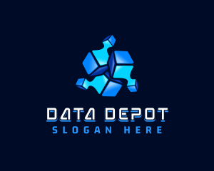 Digital Data Connect logo design