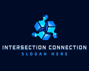 Digital Data Connect logo design