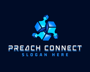 Digital Data Connect logo design