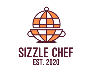 Global Cooking Pot logo design