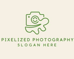 Green Iguana Photography  logo design