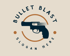 Pistol Firing Emblem logo