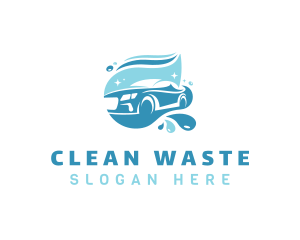 Cleaning Car Wash logo design